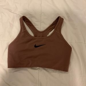 Nike Womens Sports Bra Medium Mauve
